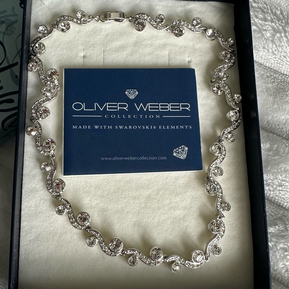 Oliver Weber Collection Silver and swarovski elements
